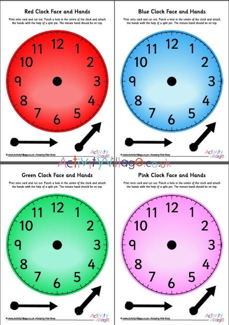 Colourful Clocks Complete