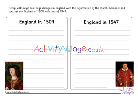 Compare And Contrast England In The Reign Of Henry VIII Compare And Contrast England In The Reign Of Henry VIII