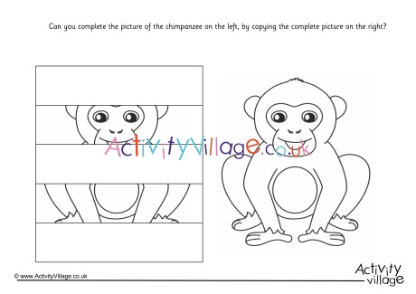 Complete The Chimpanzee Puzzle