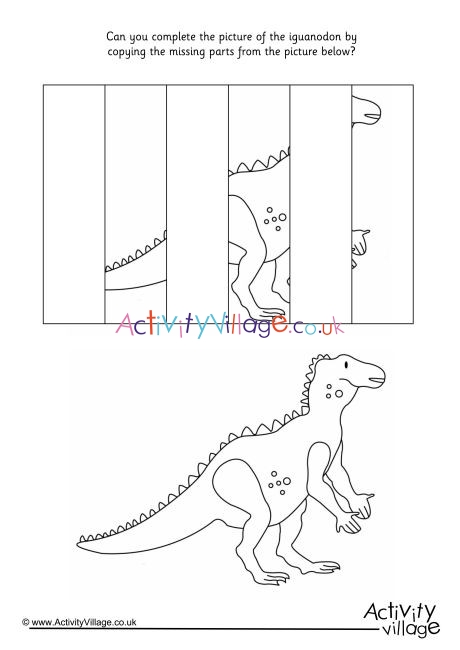 Complete The Iguanodon Puzzle