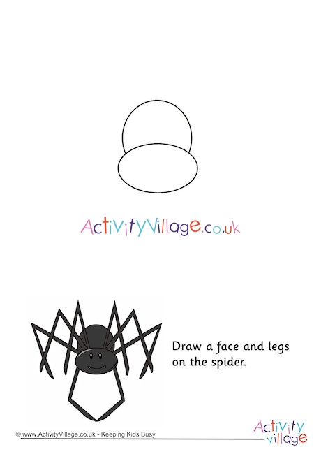 Complete the Spider Picture