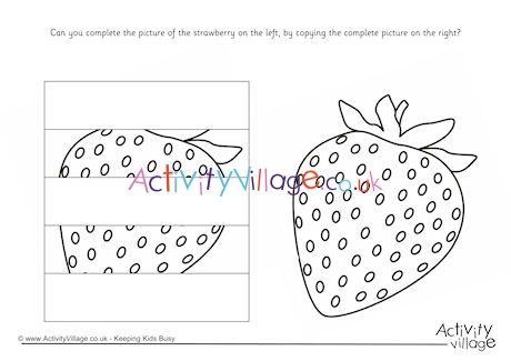 Complete The Strawberry Puzzle