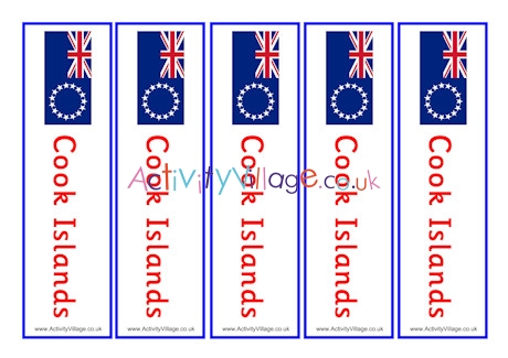 Cook Islands bookmarks