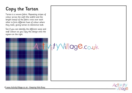 Copy the tartan worksheet 1