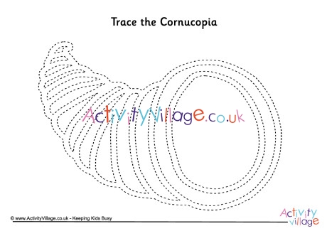 Cornucopia tracing page