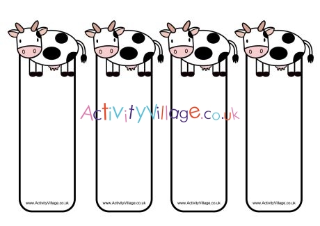 Cow Bookmarks