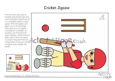 Cricket Jigsaw