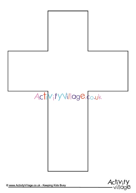 Cross template 2