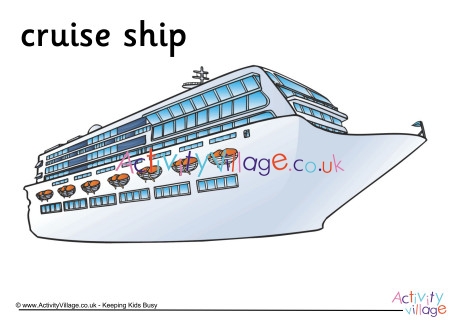 Cruise Ship Poster