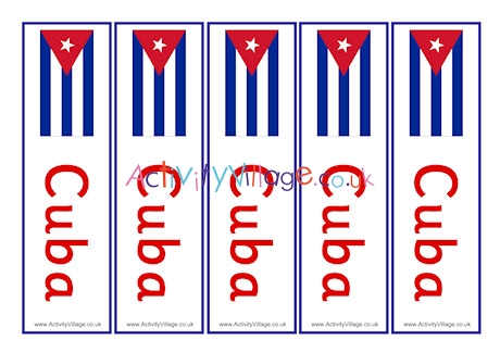 Cuba Bookmarks