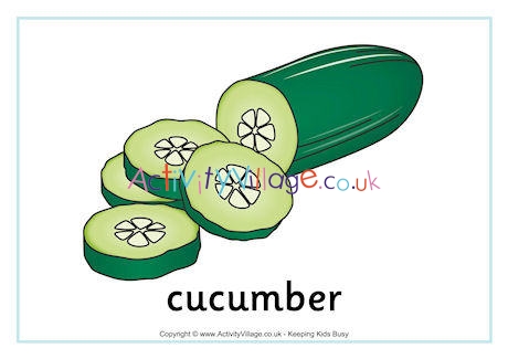 Cucumber Poster