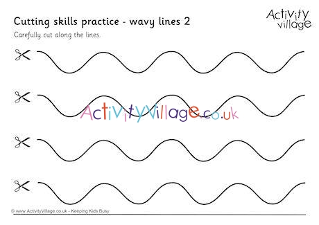 Cutting Wavy Lines 2 