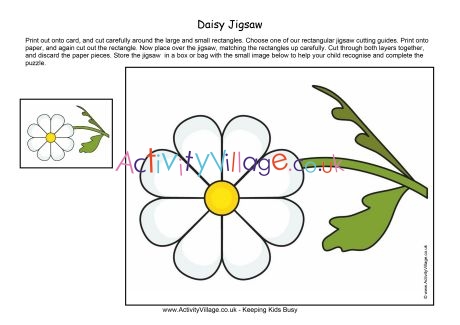 Daisy jigsaw