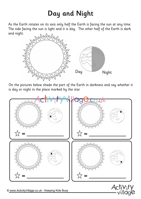 day-and-night-worksheet