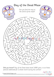 Day of the Dead maze 2