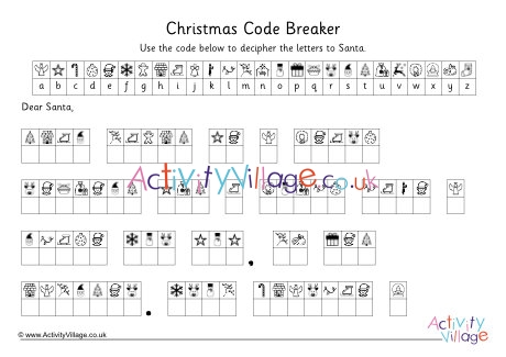 Dear Santa Code Breaker 4