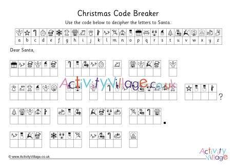 Dear Santa Code Breaker 5