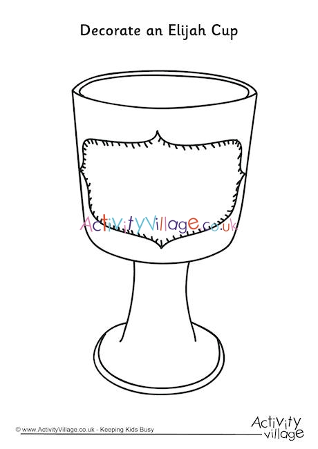 Decorate an Elijah Cup
