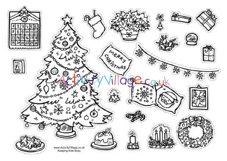 Download Decorate The Room For Christmas - Decorations Printable