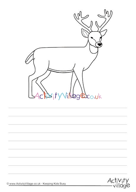 Deer Story Paper