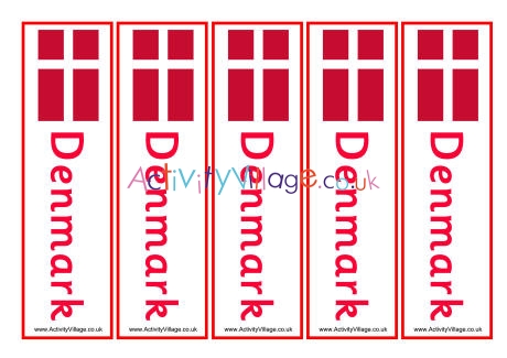 Denmark bookmarks