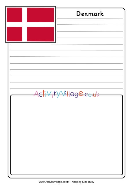Denmark notebooking page