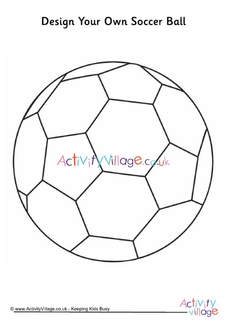 Design your own soccer ball