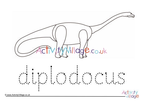 Diplodocus Word Tracing