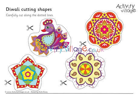 Diwali Cutting Shapes