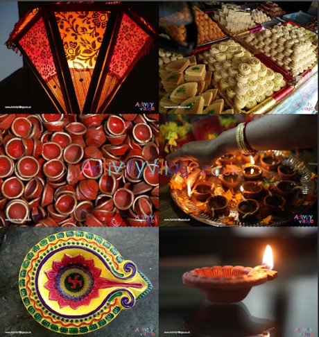 Diwali photo posters