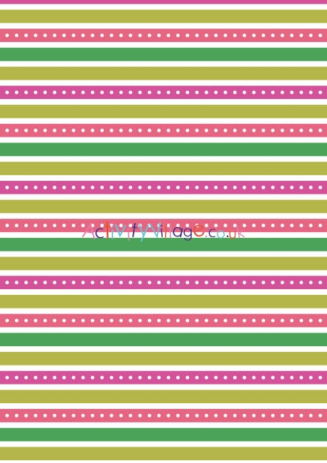 Diwali scrapbook paper horizontal stripe