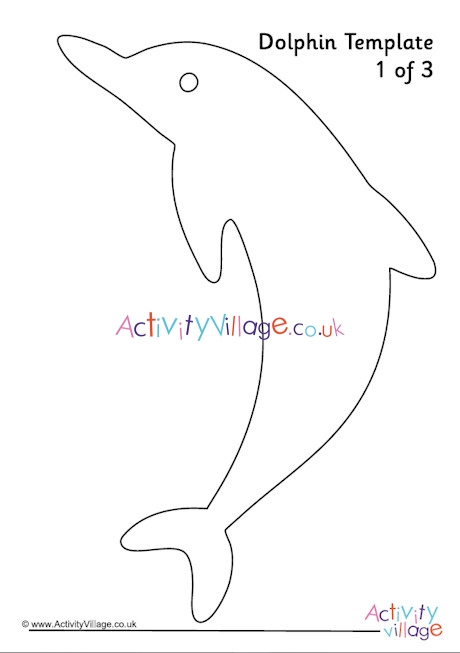 Dolphin template 3