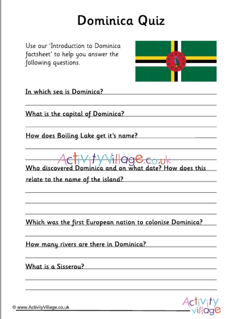 Dominica Quiz