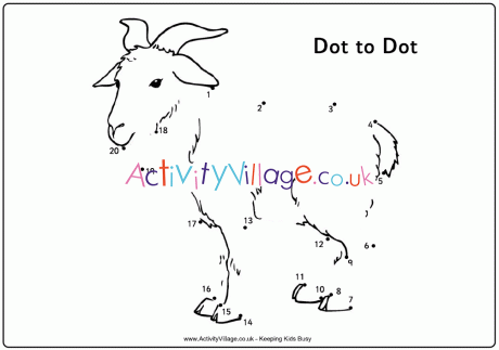 Dot to dot goat