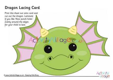 Dragon lacing card 2