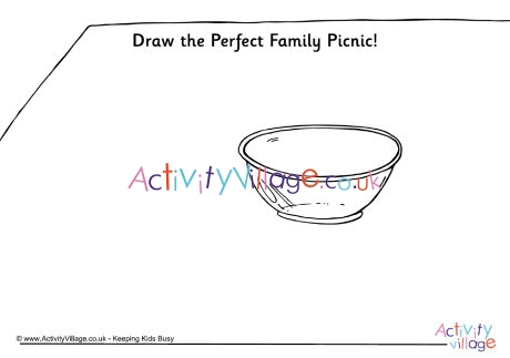 Draw the perfect family picnic doodle