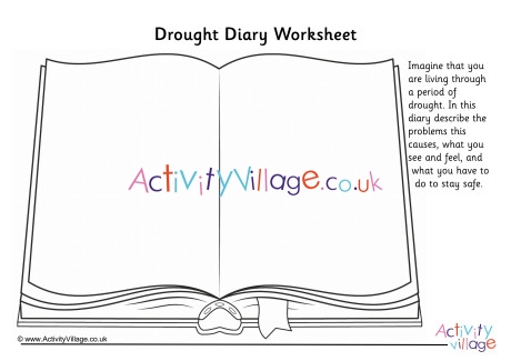 Drought Diary Worksheet
