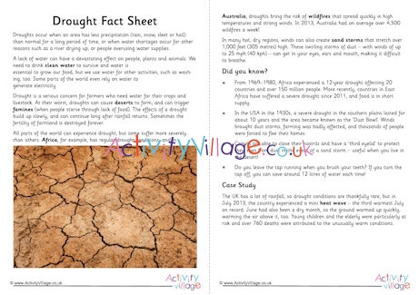 Drought fact sheet