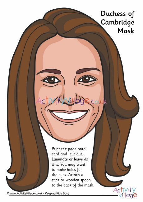 Duchess of Cambridge mask