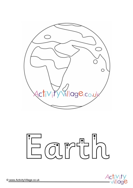 Earth Finger Tracing