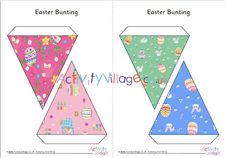 Easter Bunting Small