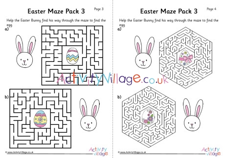 Easter Maze Pack 3