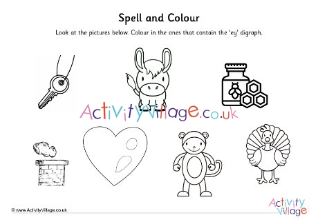 Ey Digraph Spell And Colour