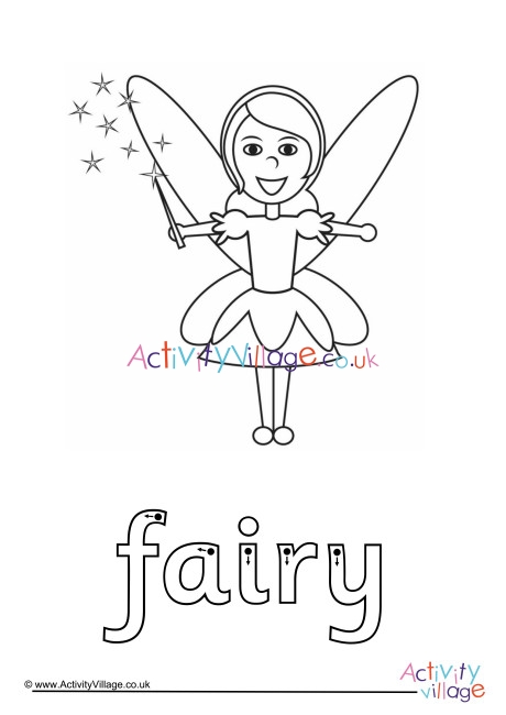 Fairy Finger Tracing