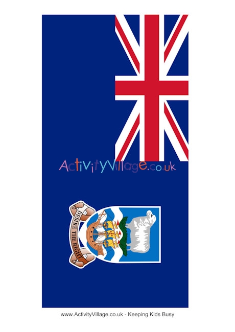 Falkland Islands flag printable