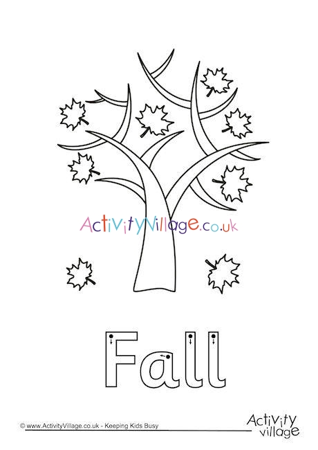 Fall finger tracing