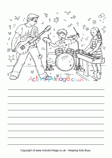 Family band story paper