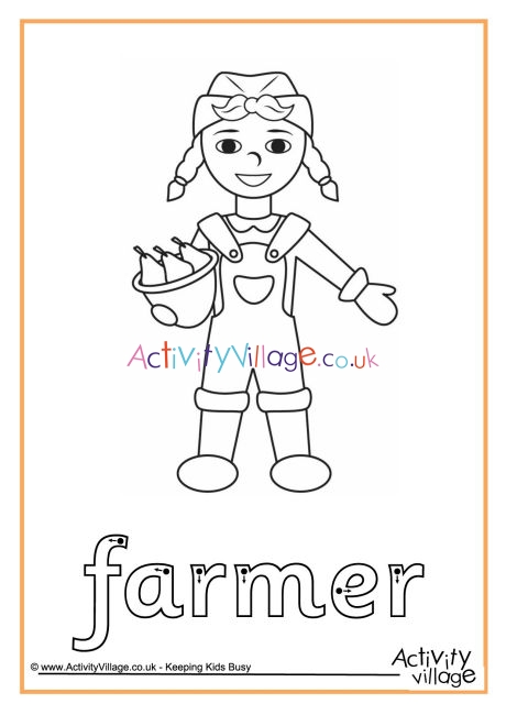 Farmer Finger Tracing