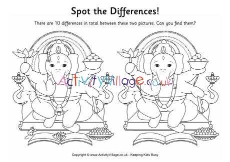 Find the differences - Ganesha