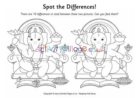 Find the differences - Ganesha